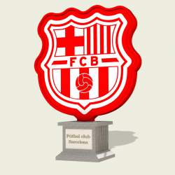 Lámpara Fútbol club Barcelona