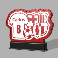 Lámpara personalizada Barcelona